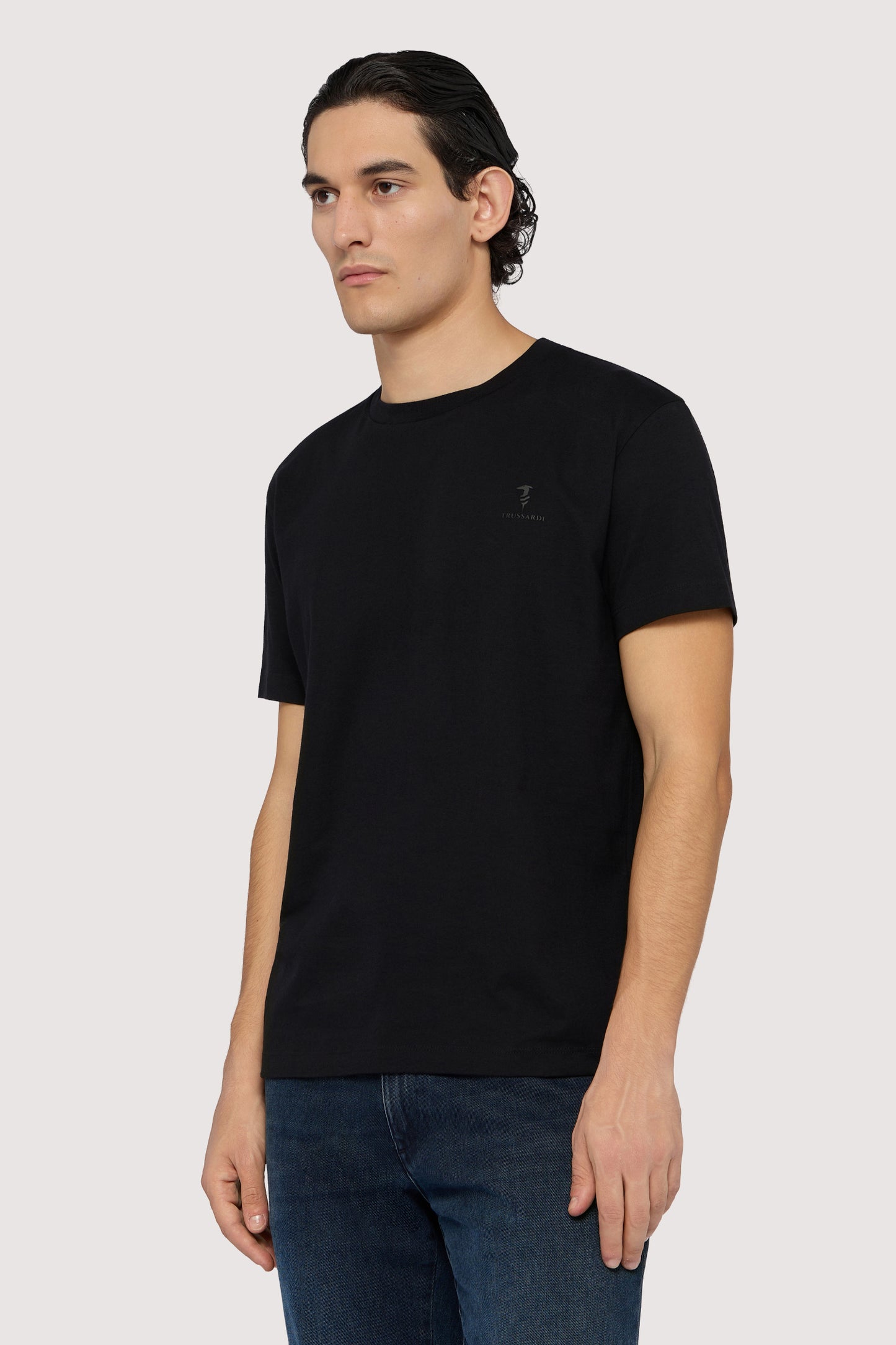 T-shirt regular fit in jersey di cotone 1|fc96f9e88d41b09a0a783c83e9d7a23c608959bc663304912a4330affafd886b