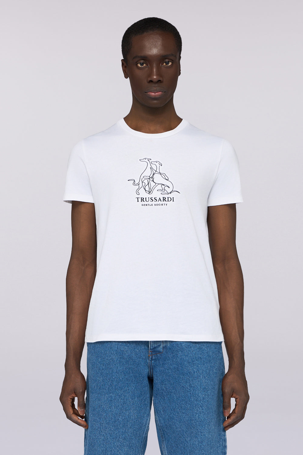 T-shirt regular fit con ricamo Gentle Society 1|2b2fe9373978f5755df5c74dd625eb848c0a7a0e00c2c73c9e263586e97c45a2