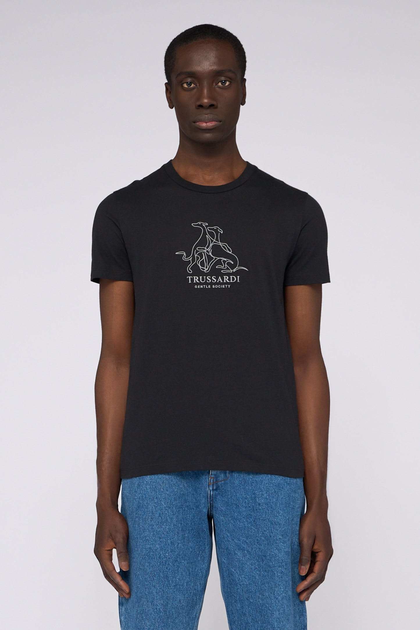 T-shirt regular fit con ricamo Gentle Society 1|717f260e7850ab743a42ab6ea4290e5c776b6758f33a6b064747e05c95a00267