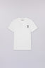 T-shirt regular fit con ricamo in contrasto 1