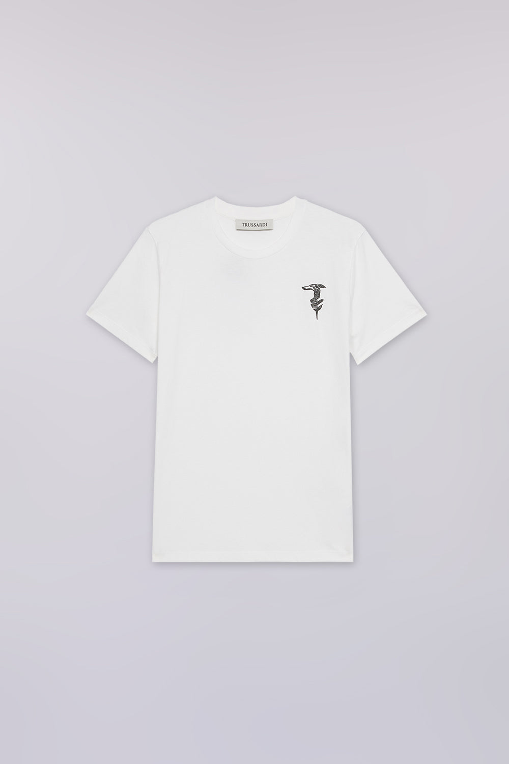 T-shirt regular fit con ricamo in contrasto 5|10e9f749c7a53b229b63a2e21a4ae00f7fc8be6050b0e1b14943843a8de7596f