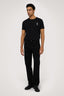 T-shirt regular fit con ricamo in contrasto 4