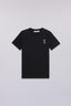 T-shirt regular fit con ricamo in contrasto 1