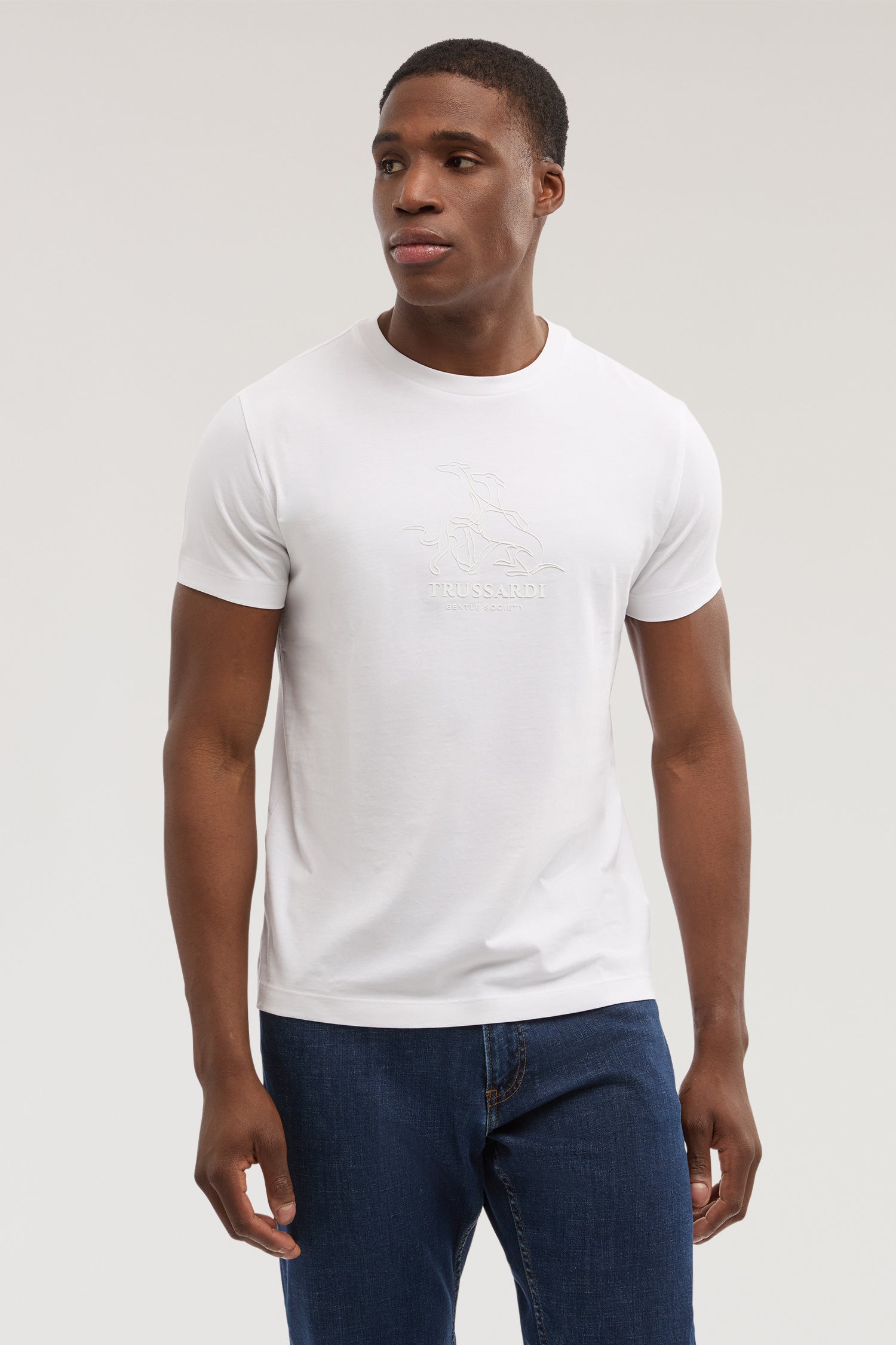 T-shirt regular fit Gentle Society in cotone 2|8d85cb6da4f4066f94ab44b61225293a89e53d9b1cd0b7005ce641206cba438f