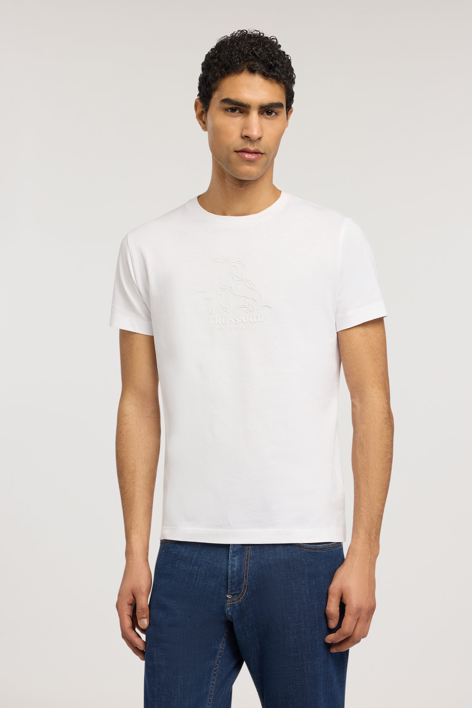 T-shirt regular fit Gentle Society in cotone 1|8d85cb6da4f4066f94ab44b61225293a89e53d9b1cd0b7005ce641206cba438f