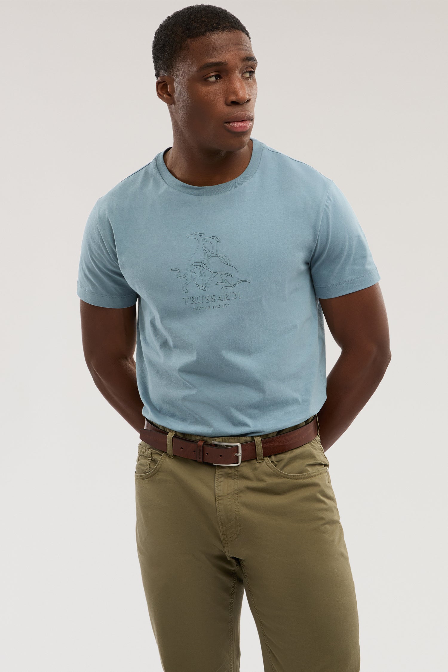 T-shirt regular fit Gentle Society in cotone 4|d69ec3b56100b4273260cef2db00b19110643b86da2bdba07eb6a57f046e72fa