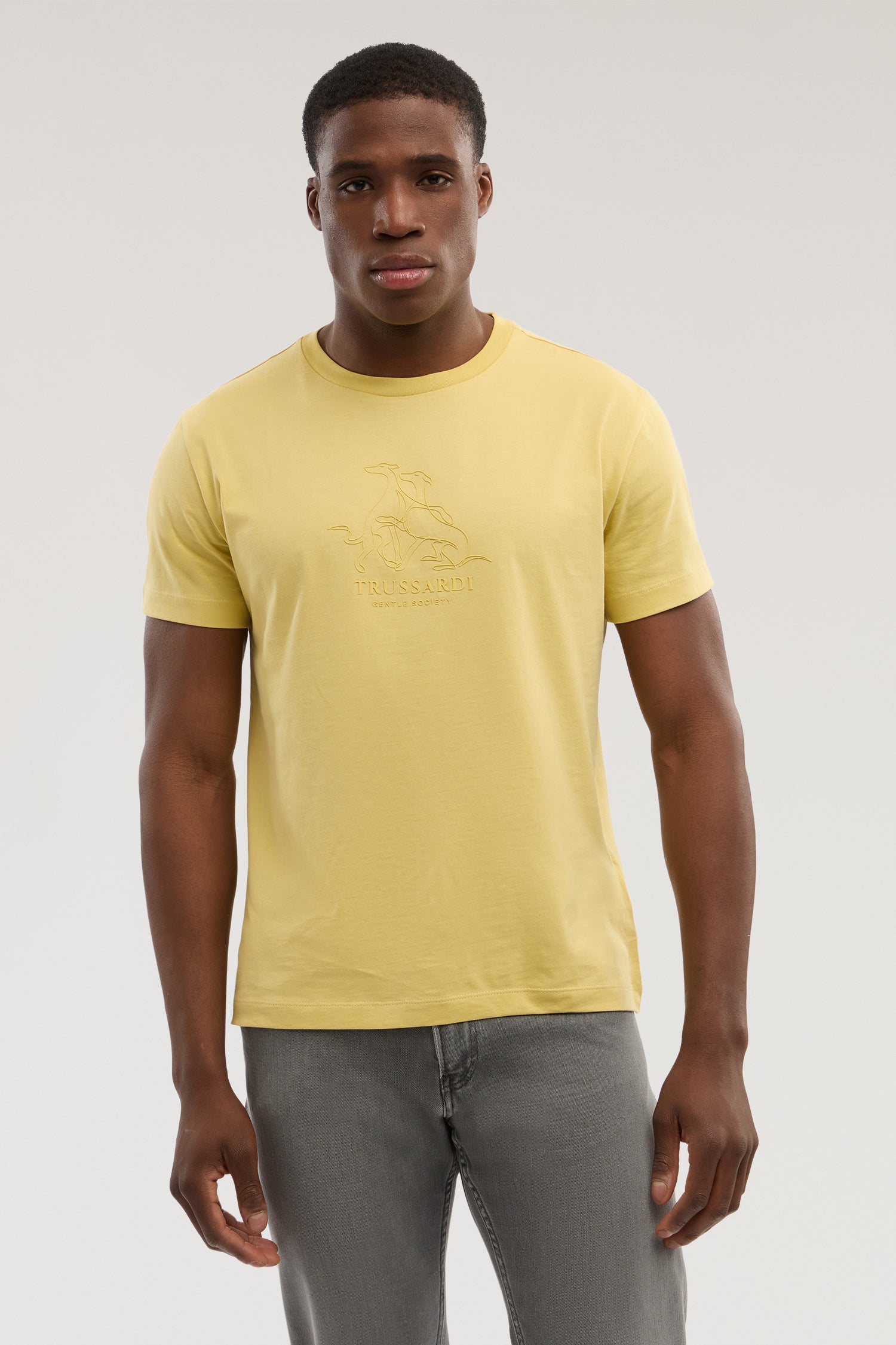 T-shirt regular fit Gentle Society in cotone 1|8095a25e13b33fa820f89675f3ee945c9badb8892839041f5433fd2f3cfe9de5