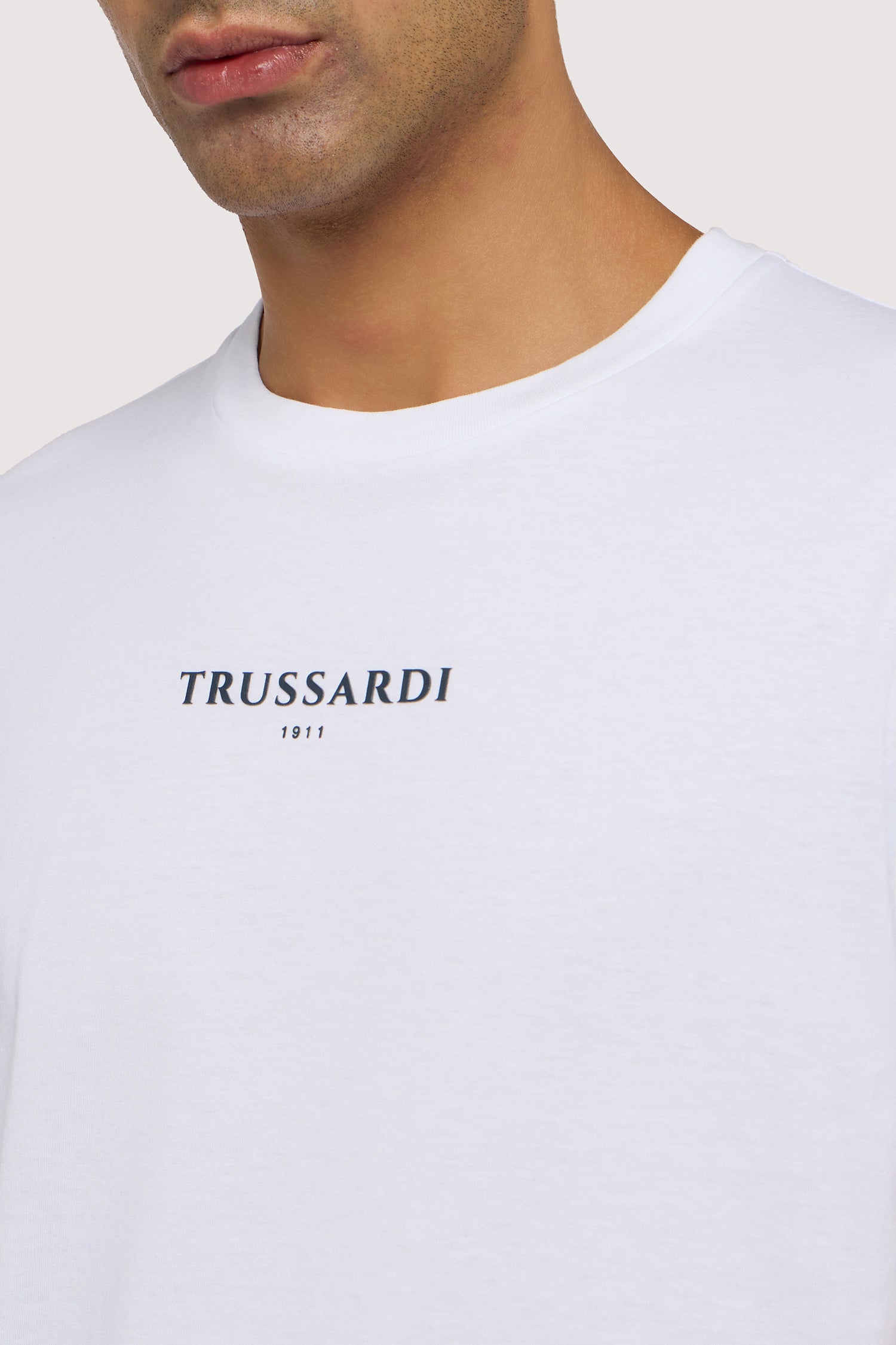 T-shirt regular fit con stampa – Trussardi