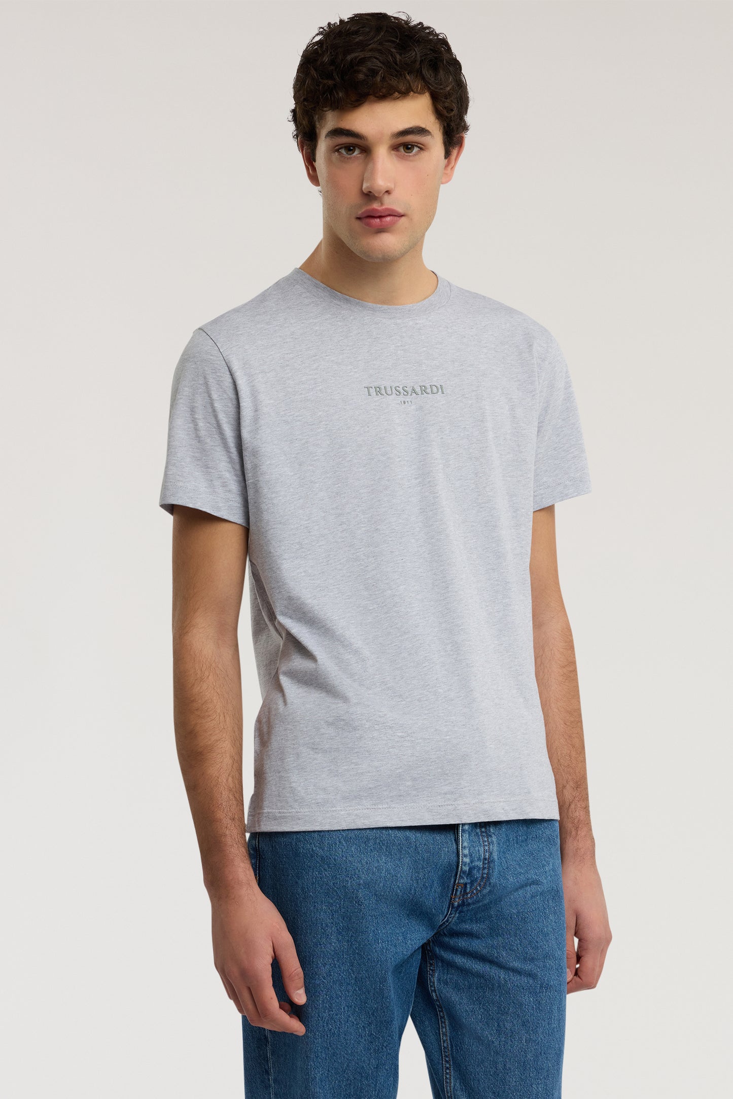 T-shirt regular fit con stampa 1|a8141b01bda795feeb6efcf3c2a2e62bb8f8f428edd1db2fc0e53d1421e0acf1