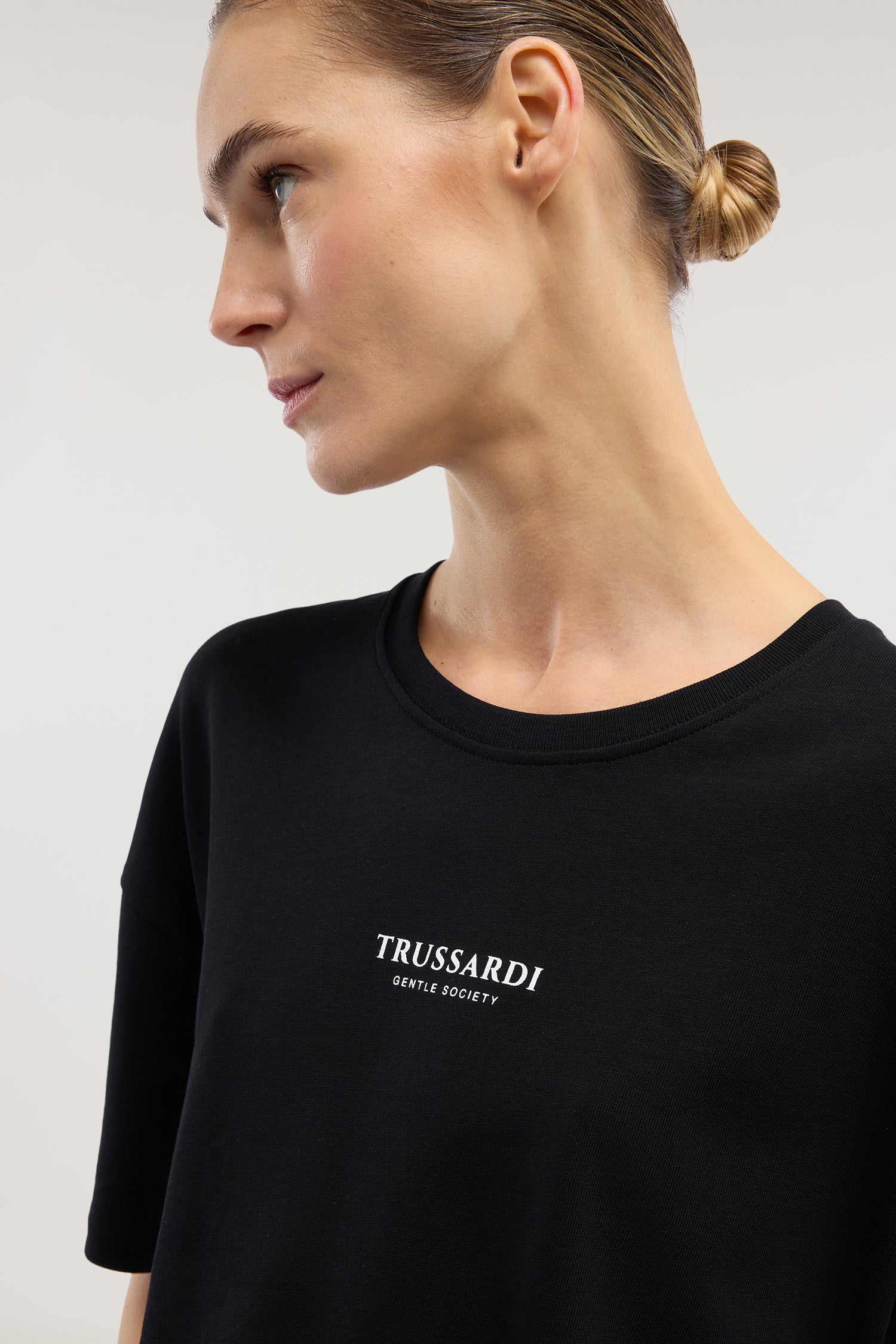 T-shirt over con stampa in jersey di cotone 4|b4a1dd474ccfdaeea424fae0fe93e2b76271887e9a435c2ef3b42820f8d5c694