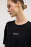 T-shirt over con stampa in jersey di cotone 4