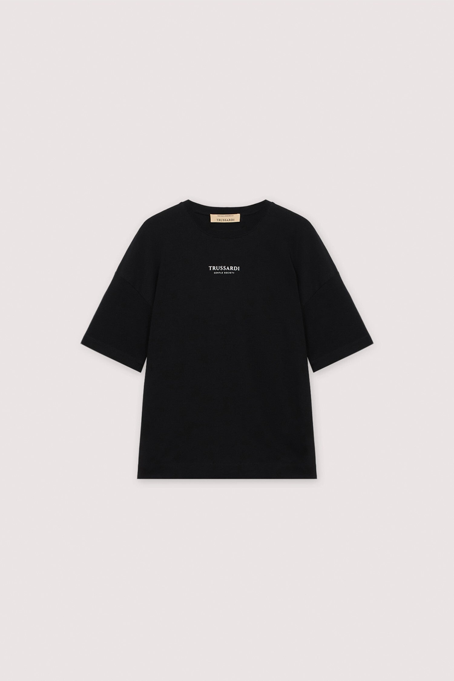 T-shirt over con stampa in jersey di cotone 5|0ebff413dea1d8328ad506a9ac29a10f3f03dd3a2d5a5ff8afdeb28a00740c24