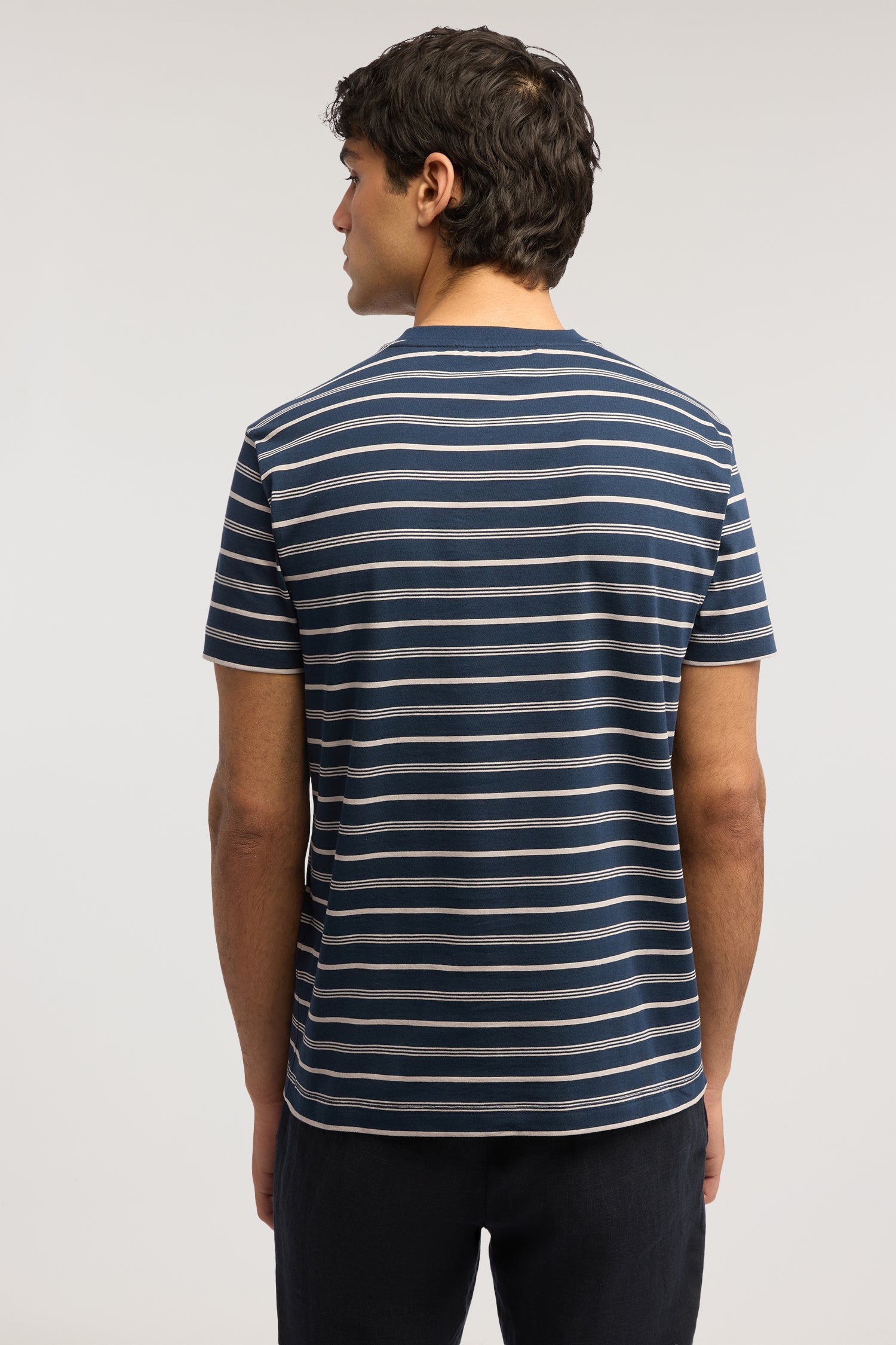 T-shirt regular fit in jersey a righe 2|d8e3ec74649f6d29626ef40fa8073e3b5184f6945044df65721bcde3e3098fa3
