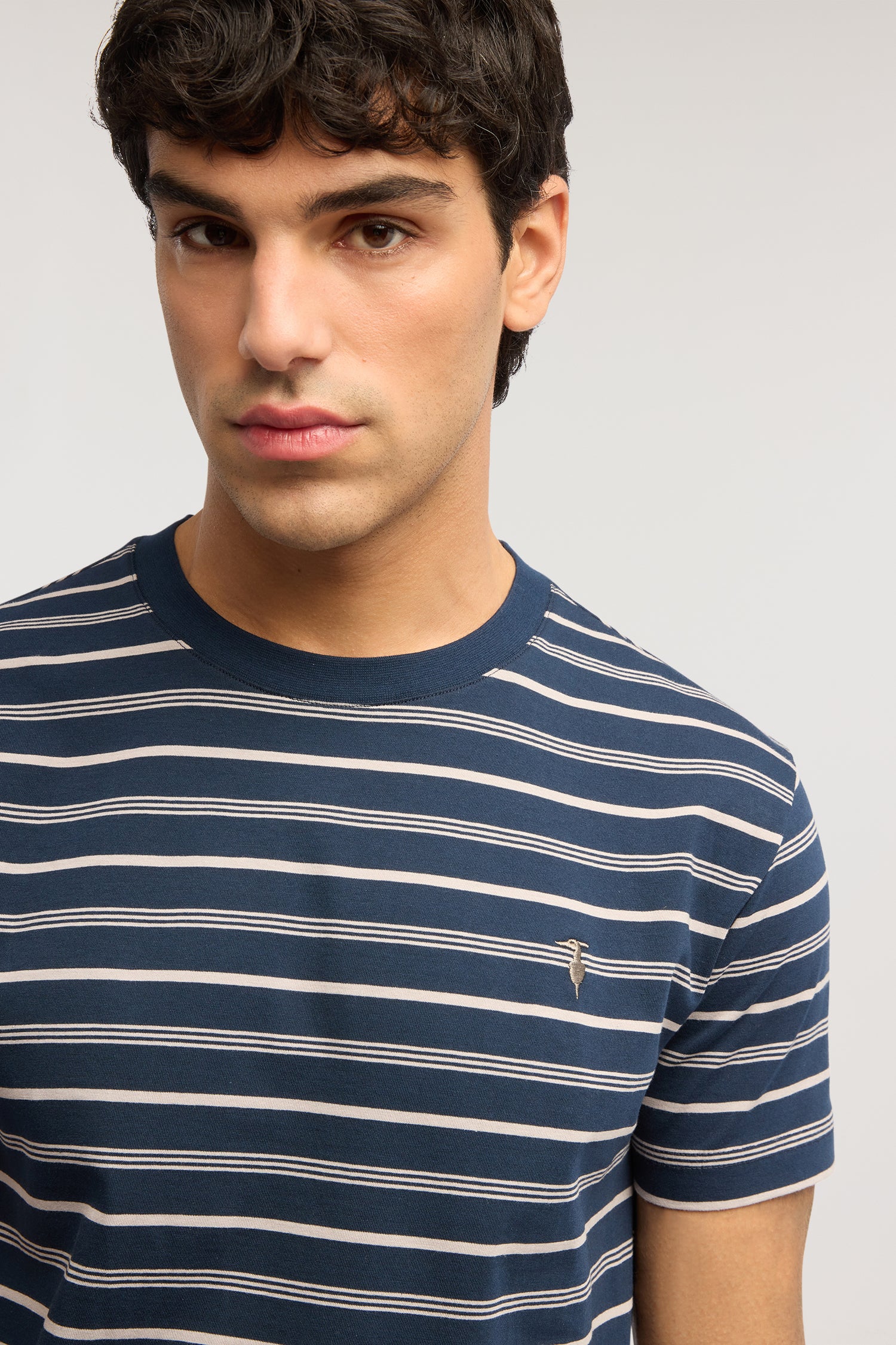 T-shirt regular fit in jersey a righe 3|9dd9ab55f5999b35204844a99eb05eab2365e389ec170b857e5624a3a245b876