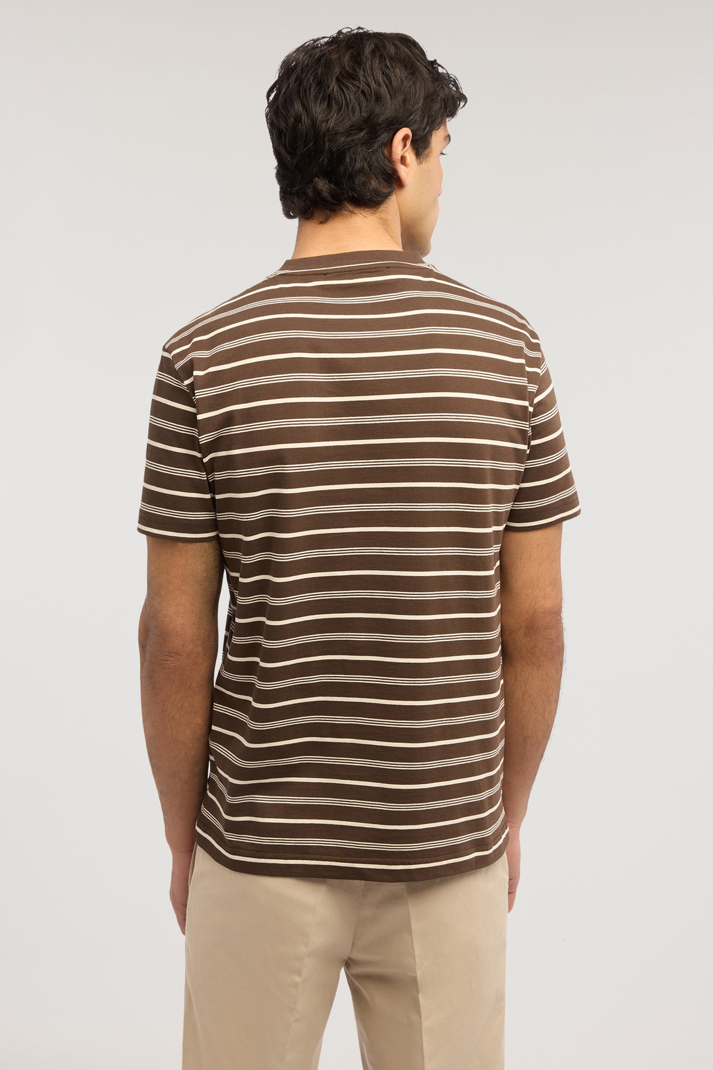 T-shirt regular fit in jersey a righe 3|16f4cf51d98c6b603650afea5a950221ab03339fe65ba29f4882998e6eac1857