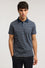 Regular-Fit-Poloshirt aus gestreiftem Jersey