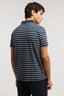 Polo regular fit in jersey a righe 2