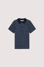 Polo regular fit in jersey a righe 5