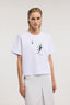 T-shirt Cropped in Cotone con stampa Urban Jungle 1