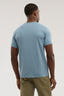 T-shirt slim fit con stampa in jersey stretch 3