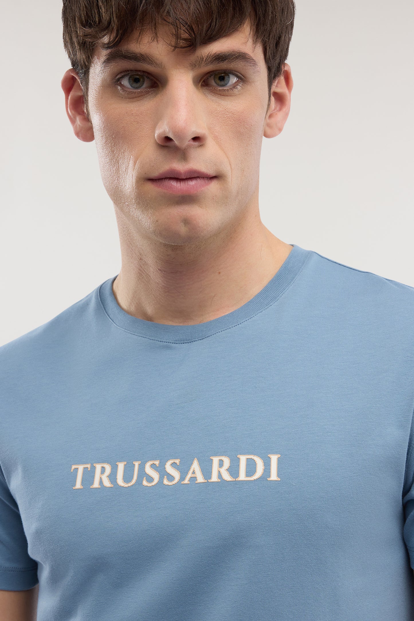 T-shirt slim fit con stampa in jersey stretch 4|631d47f6cd90cfbacb66edc869f888130326c86b177de7d53d90abbd321cf64c