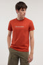 T-shirt slim fit con stampa in jersey stretch 1