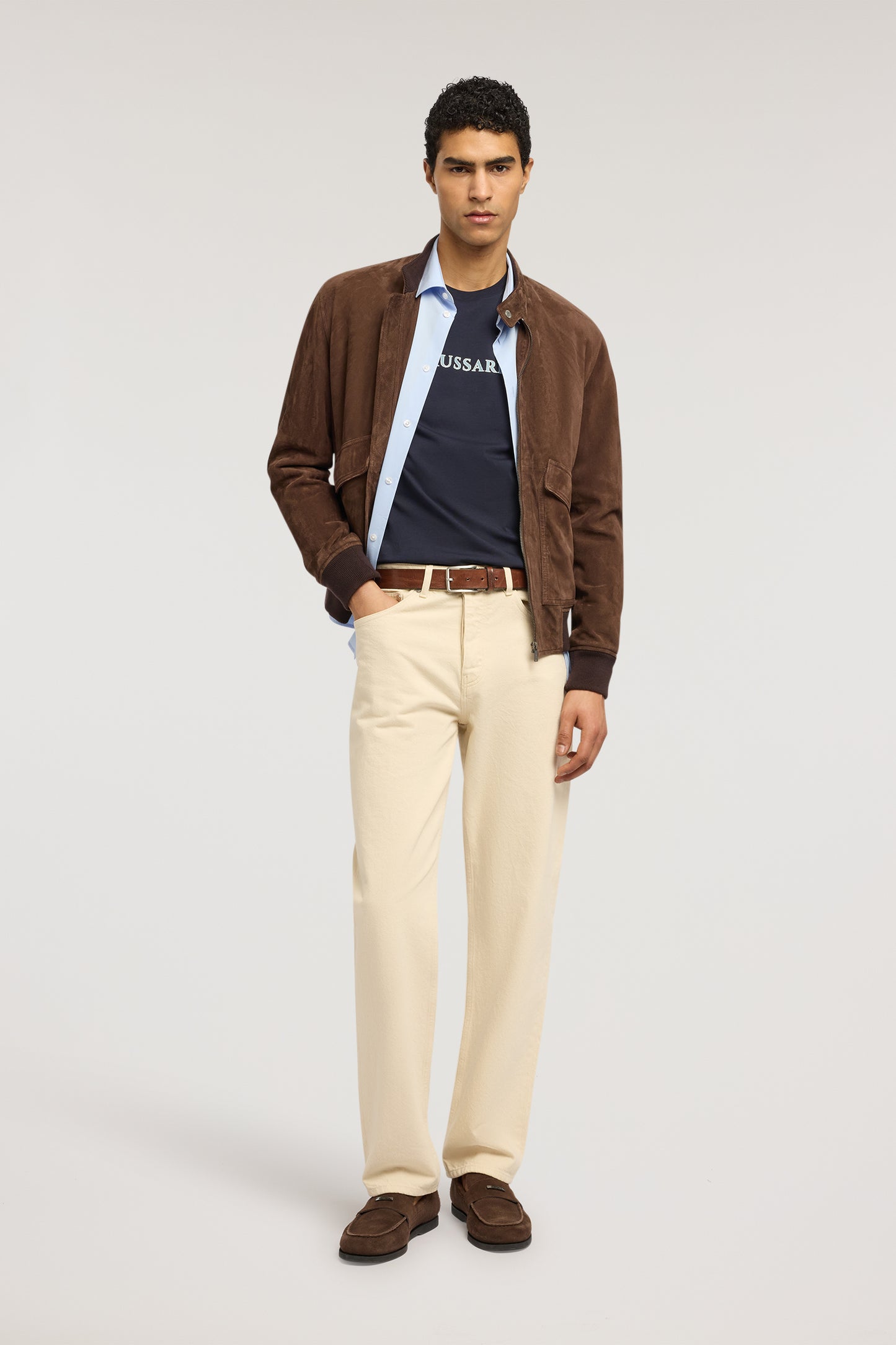 T-shirt slim fit con stampa in jersey stretch 4|c7c704df6ec65143165b047b5b54b0f1dd5763d784e625b7b870d90d8f41e3b4