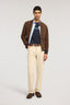 T-shirt slim fit con stampa in jersey stretch 4