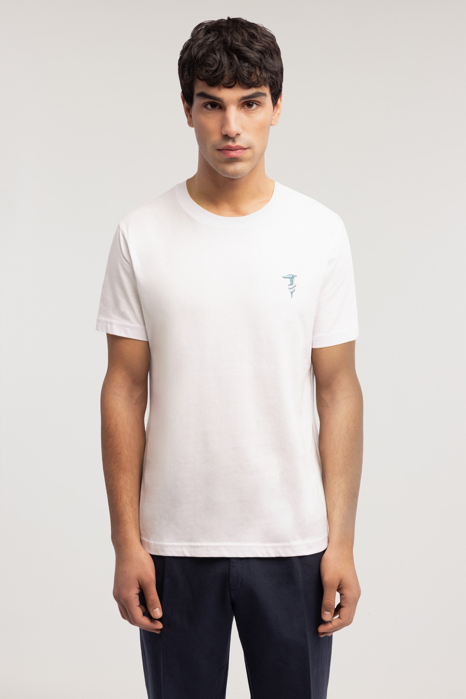 T-shirt regular fit con stampa in cotone 1|71a382c5a39d8c36643ff192a61d556bf655db797dfeb28cbd069266757fdeb6