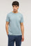 Regular fit T-shirt with print in cotton