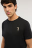 T-shirt regular fit con stampa in cotone 1