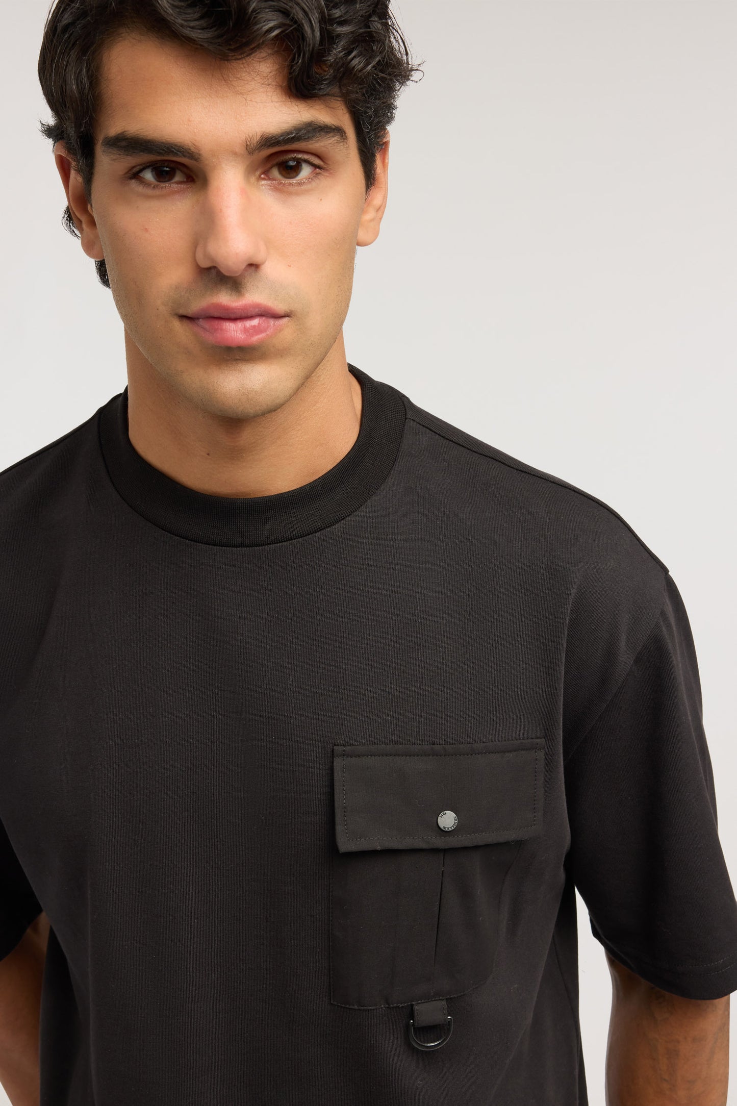 T-shirt boxy in jersey con taschino applicato 3|8d26dc10c7e06fca3b348e7787f15f557a7a41973ebf39a4f33d4a962e714e71