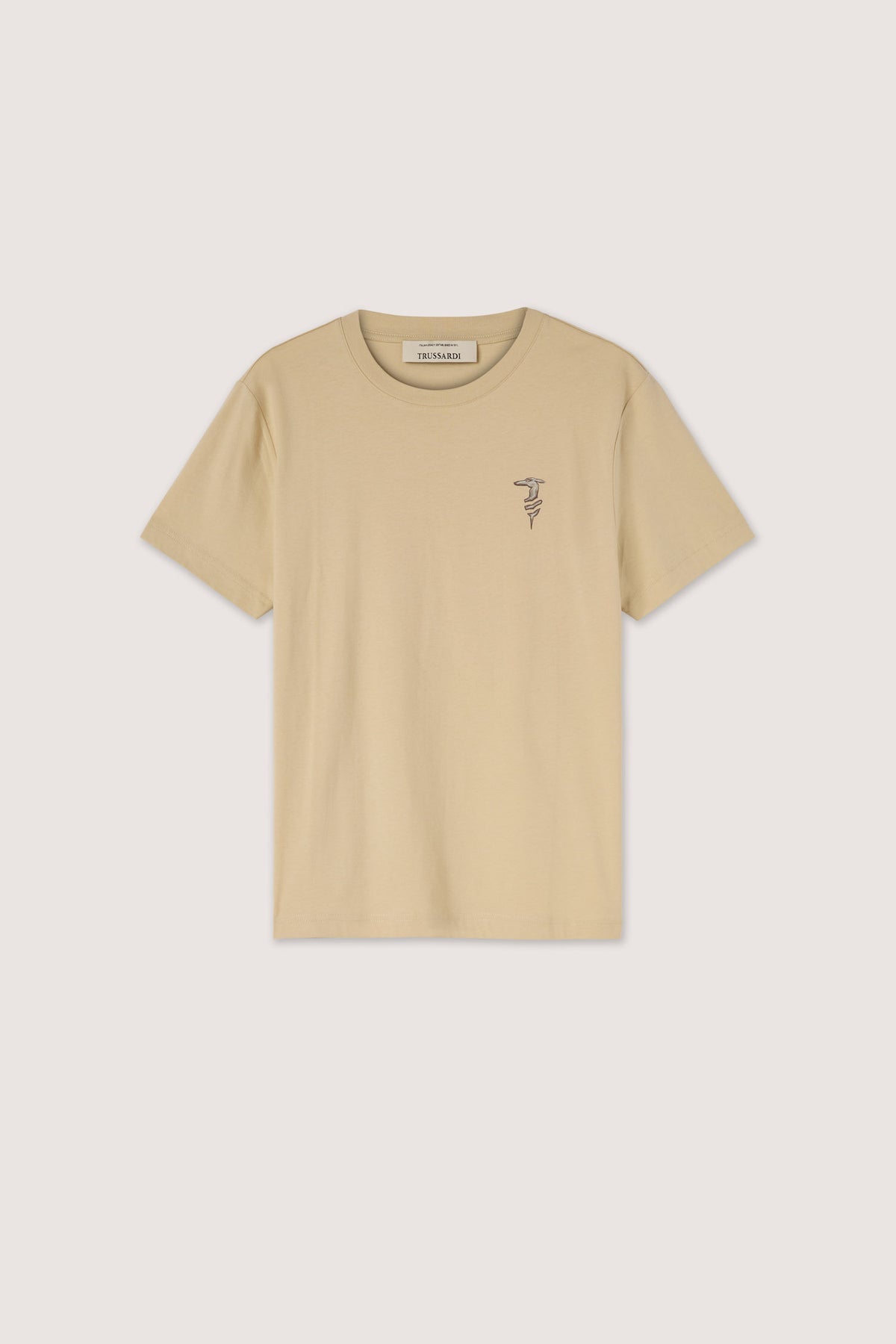T-shirt regular fit con levriero dipinto in jersey 5|69f582fa1edf9b05c7661c7717110c0a57463fd0bd8a3d82788fca93929eb197