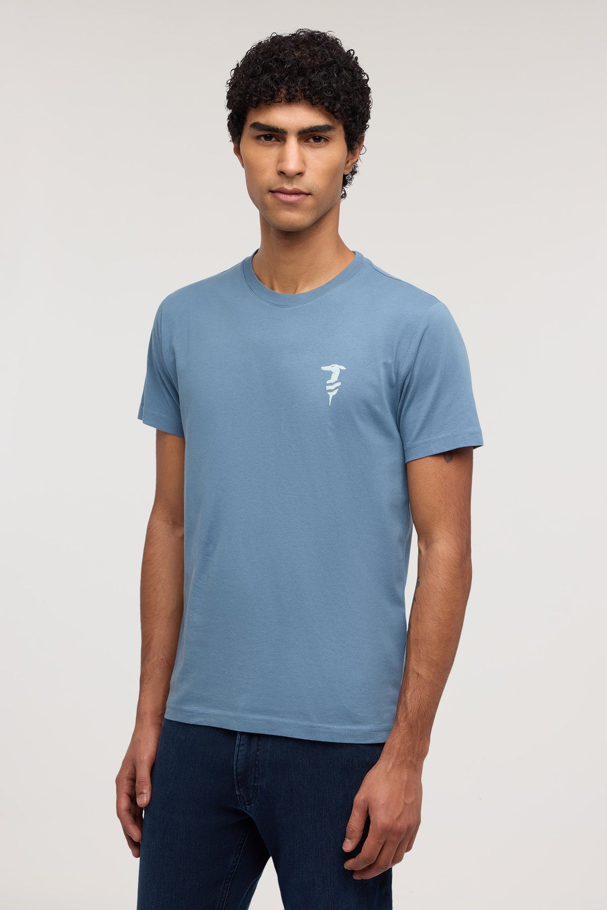 T-shirt regular fit con levriero dipinto in jersey 1|946d5f2ebaa38087348ac4d8fc564e94ddbae7c34004fffd5f2ebb50dbd39b6d