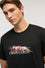 Regular fit T-shirt with print in jersey