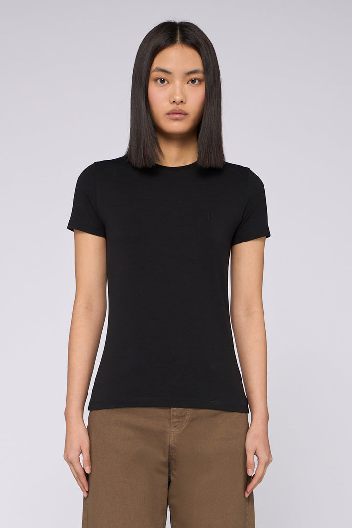 Trussardi Action Black Cotton Women T-Shirt main image 1