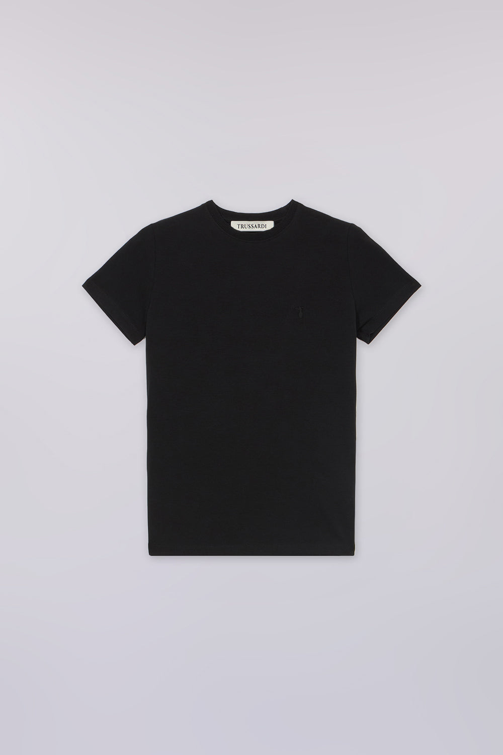 T-shirt slim fit con ricamo 5|0ba0823bef9419cfb771b0b6cab2cad4e705cd50199b17e8d2ed2be10d416731