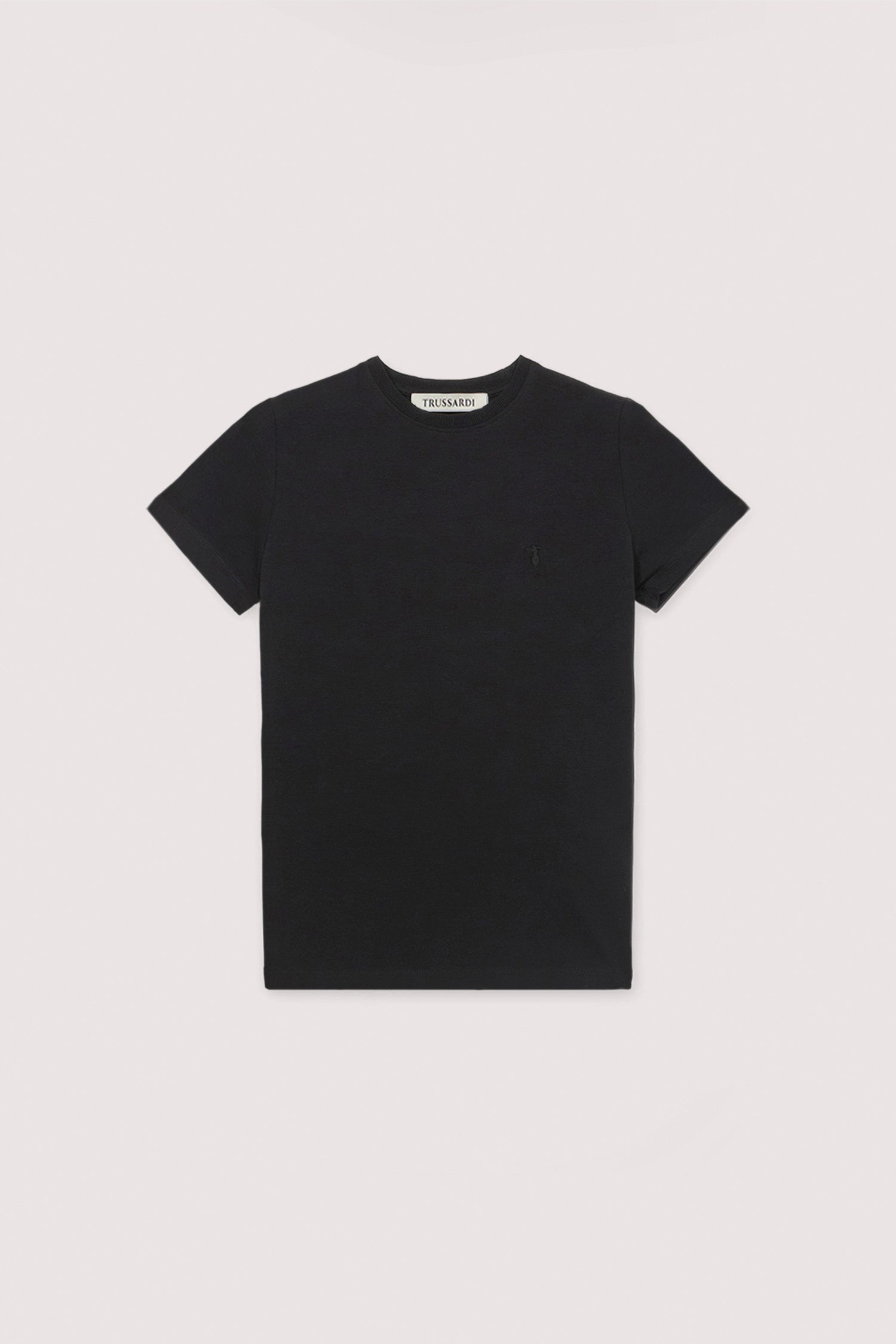 T-shirt slim fit con ricamo 5|f704854723f8e48248505131a8b7408b01c0fcb42311917c774784d4c78667d7