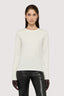 T-shirt slim fit in jersey a maniche lunghe 1