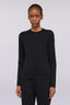 T-shirt slim fit in jersey a maniche lunghe 1