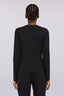 T-shirt slim fit in jersey a maniche lunghe 2