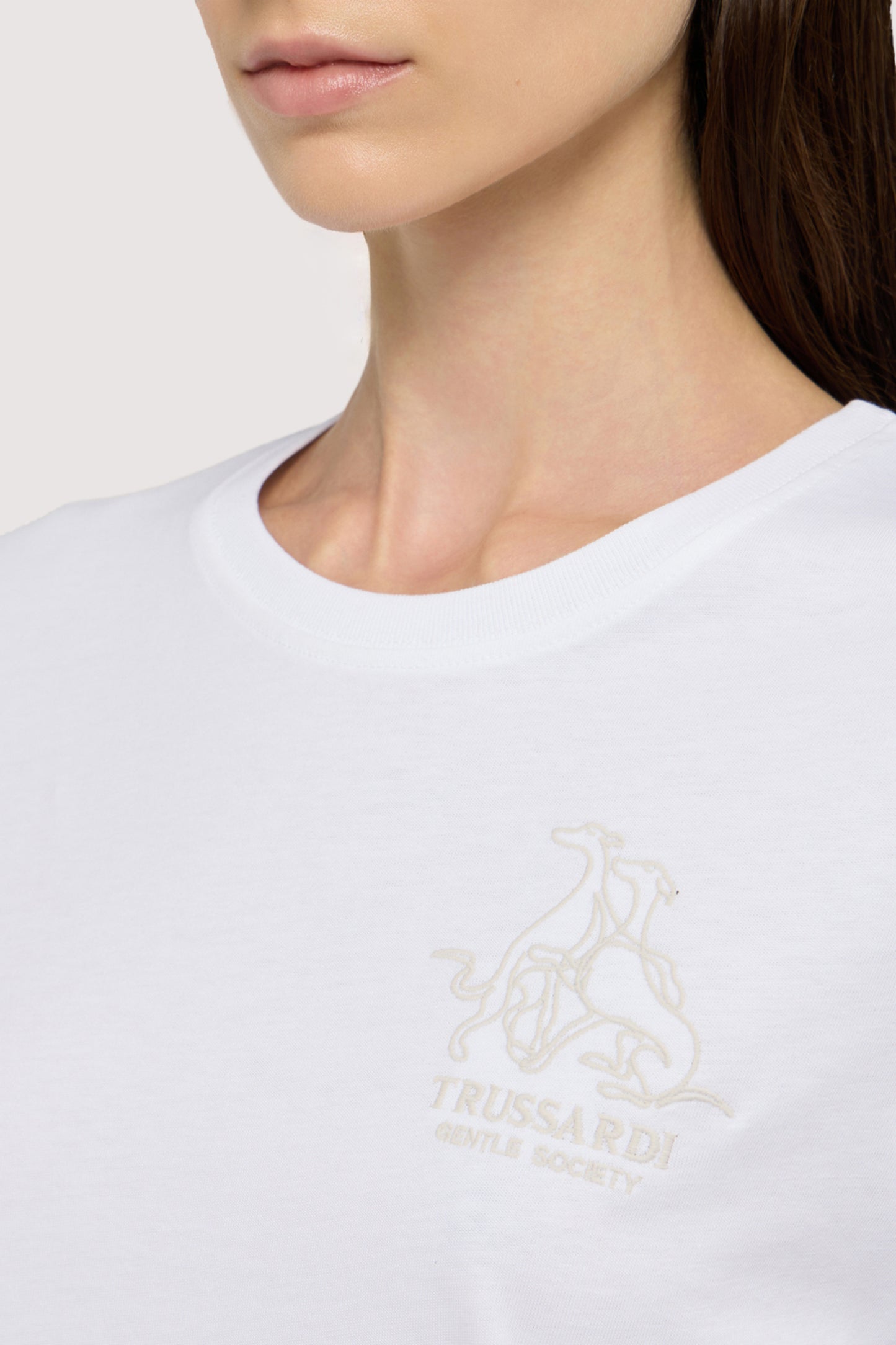 T-shirt regular fit con ricamo Gentle Society 3|404f49666dfa36d269169d2a2c47db9e03810db8cce632e957ce99c65efe4d8a