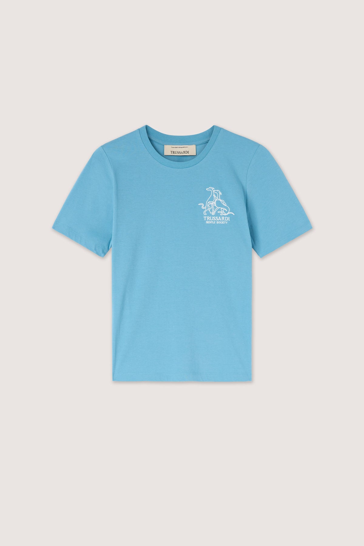 T-shirt regular fit con ricamo Gentle Society  5|cb7ec6606d6c7b4a48671423fcbbaf6afe0df9b5d972aa0c28fca849760e5084