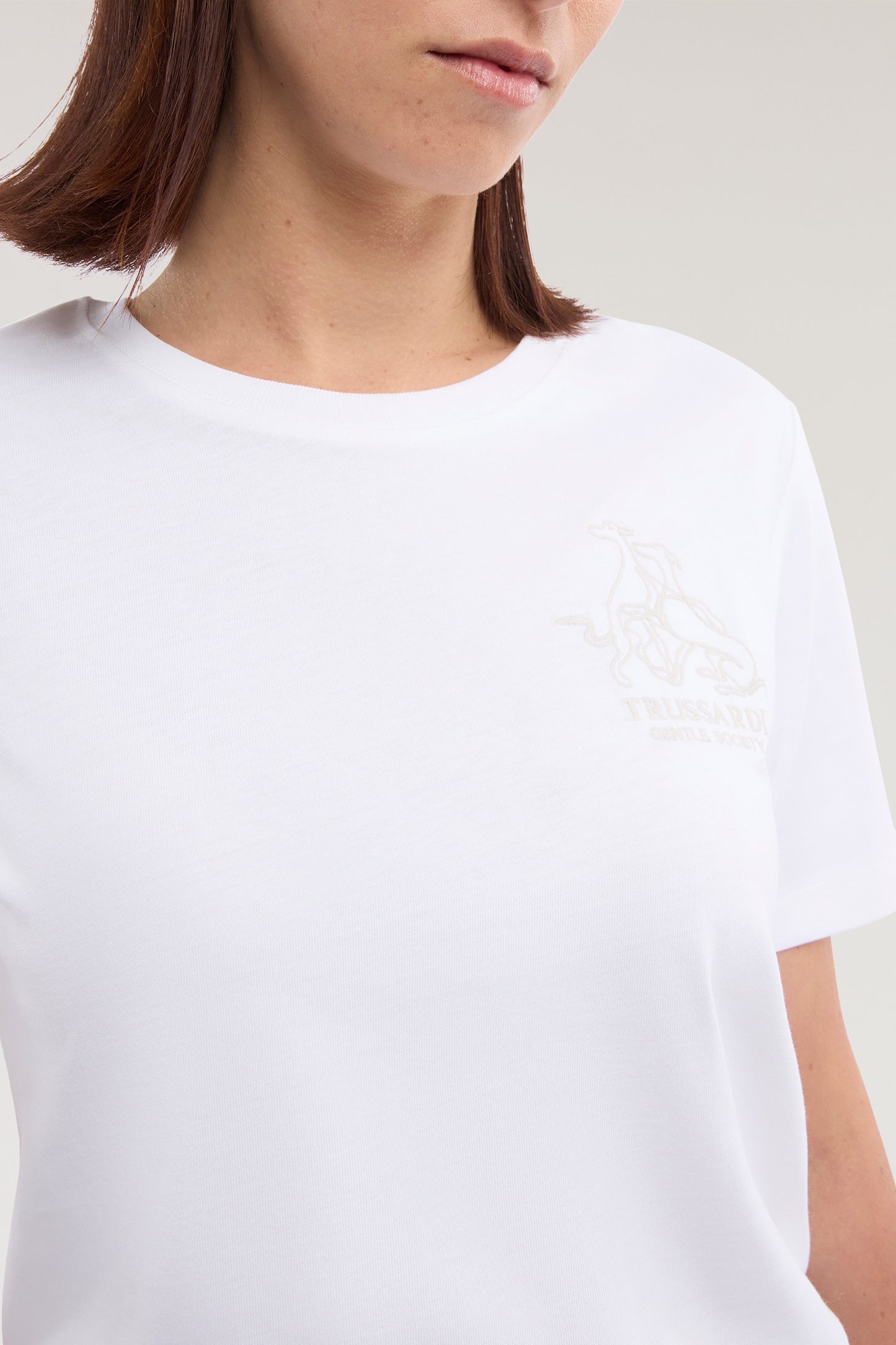 T-shirt regular fit Gentle Society in cotone 1|f54087a294bc6382ea1b0308d50da0834a54d1623fbdd8b532ad4ac9e77d8c78