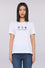 T-Shirt in Regular-Fit mit Print und Stickerei
