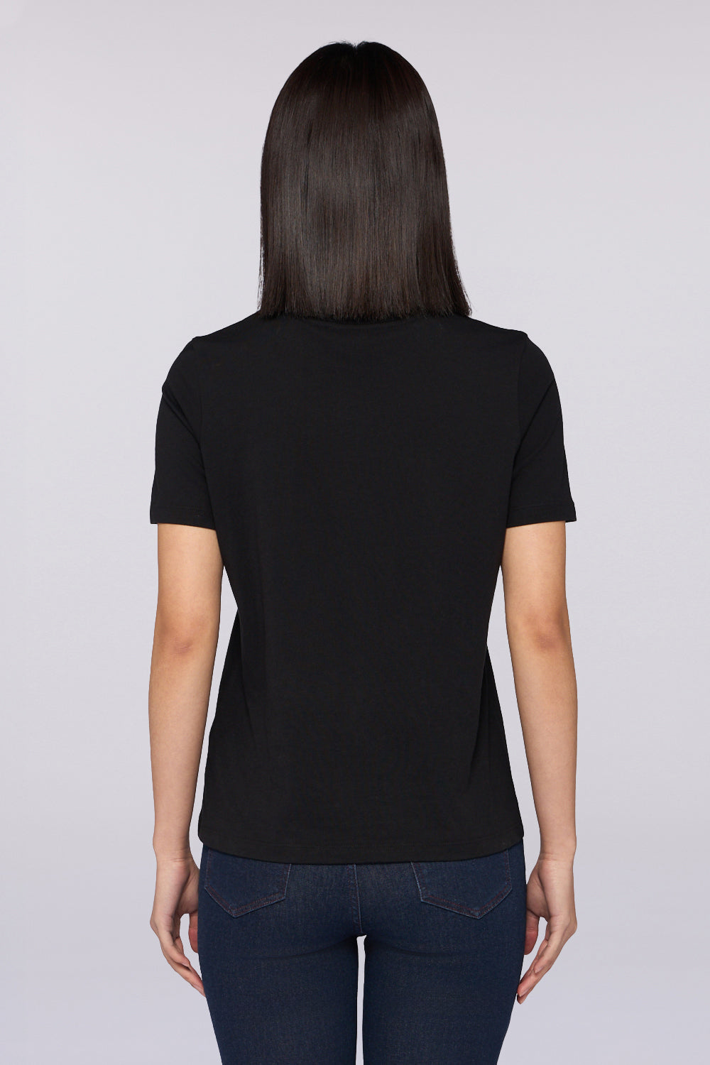 T-shirt regular fit con stampa e ricamo 2|ad624cd15ce3483751d4479dd1a03b663de25844a2495a4b10a679a2acdd38f2