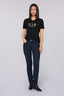 T-shirt regular fit con stampa e ricamo 4