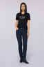 T-shirt regular fit con stampa e ricamo 4