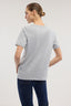 T-shirt regular fit scollo a V in cotone 3