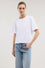 Boxy T-shirt with side slit